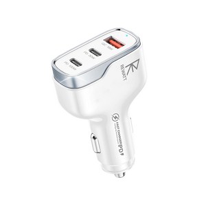 한국미디어시스템 리와트 130W PD PPS QC 차량용 초고속 시거잭 충전기 CF138, 충전기 단독