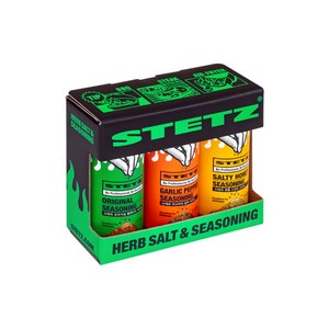 스테츠 허브솔트 바베큐 시즈닝 패키지, 3개