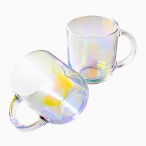 루미낙 플라즈마 전자레인지 머그 250ml 2P 4317 커피 맥주 물 음료 머그잔 머그컵, 2개