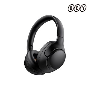 QCY 액티브 노이즈캔슬링 블루투스 헤드셋, 블랙, QCY-H3 ANC APP HEADSET