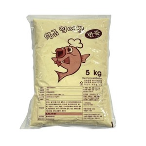 황금잉어빵 붕어빵 반죽, 5kg 1개, 5kg, 1개