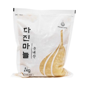 국내산 다진마늘(냉장) 1kg 당일제조, 3kg (다진마늘 냉장), 1개