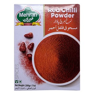 MEHRAN Red Chilli Powde 200g 메란 레드 칠리 가루 (향신료), 1개