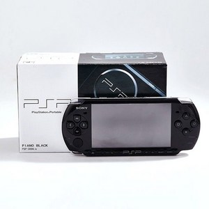 소니 PSP 홍콩판 휴대용 레트로 게임기 3006 3005 3000, UMD버전(3000번기판), 블랙, 128G