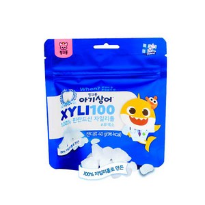 핑크퐁 자일리100 껌, 40g, 5개