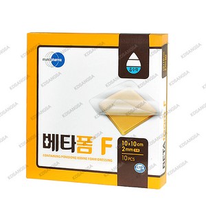 베타폼 에프F 10x10cm 10매입 1박스, 1개, 10개입