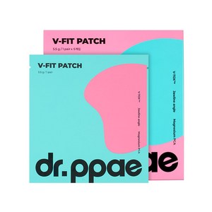 닥터빼 턱살제거 윤곽패치 V-Fit 브이핏 패치, 1개, 5개입