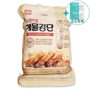 코스트코 한성기업 프리미엄 해물경단 1.5KG [아이스박스] + 더메이런 손소독제, 1개