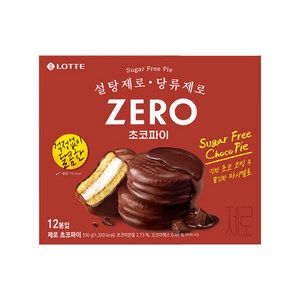 롯데제로 초코파이, 336g, 1개