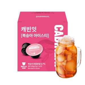 캐빈잇 복숭아 아이스티 분말, 25g, 16개입, 1개, 25g