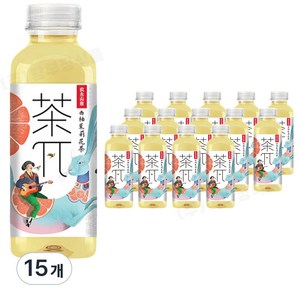 차파이 쟈스민 말리화차 과일음료 500ml, 15개