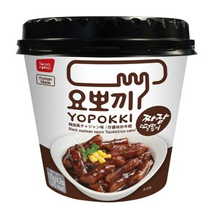 요뽀끼 짜장 떡볶이컵, 120g, 30개