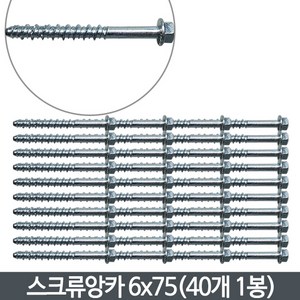 사각파이프 조인트 앙카, 40개