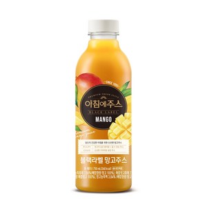 서울우유 아침에주스 블랙라벨 망고, 3개, 750ml