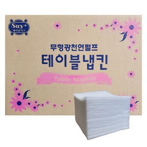 업소용 뽑아쓰는 테이블 냅킨 대용량, 70개입, 60개