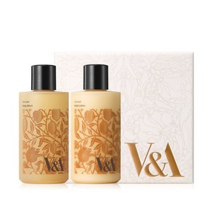 V&A Beauty [반짝특가] 센티드 바디케어 기프트세트 200mL 워시+로션 [오랑제리_시트러스향], 1개