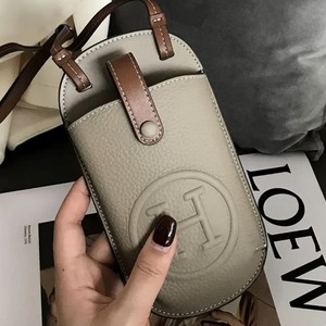 타이니트레져 H로고 핸드폰가방 크로스백 카키베이지 블랙