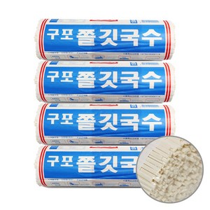 금성제면 국수마을 구포 쫄깃국수 칼면 (칼국수면), 4개, 1.4kg