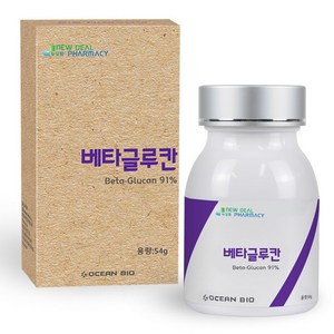 6개월분 고순도 13d 효모 베타글루칸, 54g, 1개