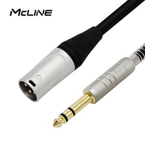 맥라인 MC-HA26 TRS 6.3(5.5)-XLR 캐논 숫 1.5m 밸런스 스피커 앰프 연결선 음향 오디오케이블, 1개