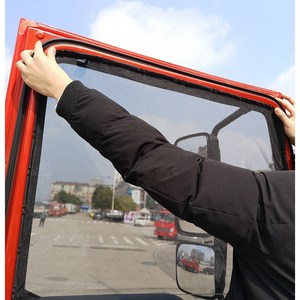 지노기업/엑시언트 방충방/모기장/현대트럭/화물차/대형트럭/액시언트/25톤, 모기장 엑시언트