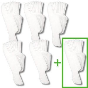 셔츠패드 땀오염방지 셔츠목때 땀흡수 변색방지스티커 50P, 50개