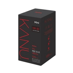 카누 미니 마일드 로스트 240T (120T x2), 900mg, 120개입, 2개