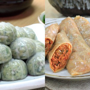 강원도산나물만두 600g + 매콤감자전병 600g