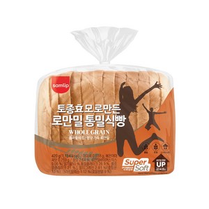 삼립 로만밀 통밀식빵, 420g, 1개