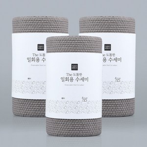 가성비가브랜드다 더 깨끗한 일회용 수세미, 3개, 80매