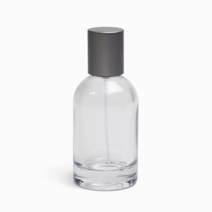 새로핸즈 클램프 타입 유리 향수공병 샤르망 투명 무광실버캡 50ml, 단품, 1개