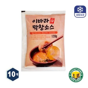 막창소스 된장양념소스 캠핑용 배달용 소포장, 10개, 120g