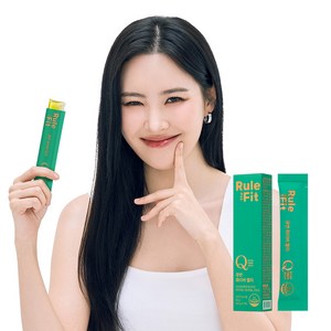 룰더핏 큐변 화이버 젤리, 1박스, 7포