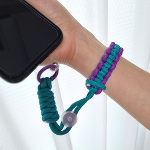 모스터 해외여행 필수템 소매치기 분실방지 핸드폰 스마트폰 손목 스트랩, 1개, 녹색