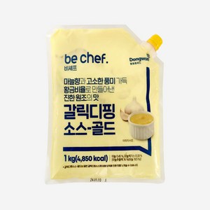 동원 비셰프 갈릭디핑소스골드 1kg, 1개