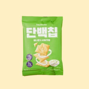 헤이바디 단백칩 어니언 앤 사워크림, 50g, 1개