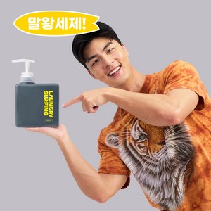 런드리서핑 운동복 세제 스포츠 세제 전용 빨래 빨래 냄새 쉰내 땀냄새 제거 (제주중문), 1개, 500ml