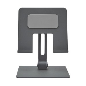 GSB 갤럭시탭 아이패드 태블릿 스탠드 거치대 휴대용, 스페이스그레이
