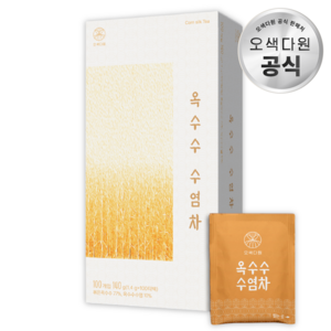 오색다원 옥수수수염차, 1개, 100개입, 1.4g