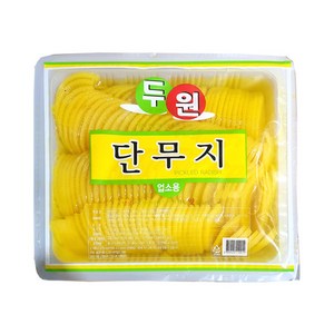 (무)(면)두원 단무지(실온 반달 2.6Kg, 1개