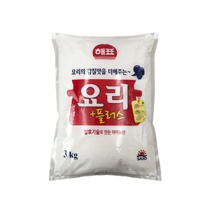 해표 요리플러스3kg, 3kg, 5봉