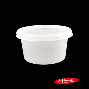 Y 130파이 원형 반죽용기 450ML 원색 일회용 소스포장 600개세트, 600개