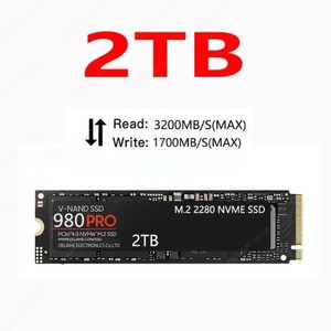 내부 솔리드 스테이트 디스크 SSD M.2 4TB 2TB 1TB 980 프로 M2 2280 PCIe Gen 4.0X4 NVMe 1.3c 250 500 MZ-V8V250B, [02] 2TB