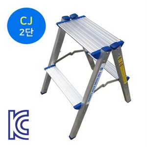 영도 CJ-2 가정용 일반형 알루미늄 사다리, 가정용 사다리 일반형 CJ-2단, 1개