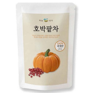 하늘담차 국내산 호박팥차 붓기완화 붓기차 생분해 삼각티백, 1개, 50개입, 50g