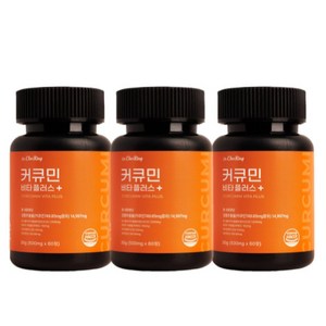 닥터채킹 커큐민 비타플러스 30000mg, 3개, 60정