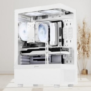 주연테크 2024 MARINE 라이젠5 라이젠 7000 시리즈 지포스 RTX 4070 SUPER, 화이트, D375F47SP-W, 512GB, 16GB, WIN11 Po