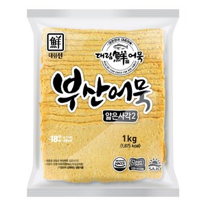 사조 대림선 부산 어묵 얇은 사각, 1개, 1kg