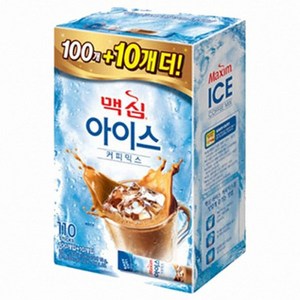 맥심아이스 커피믹스 100T+10T, 13g, 110개입, 1개