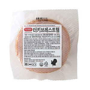 에쓰푸드 터키브레스트 500g, 1개